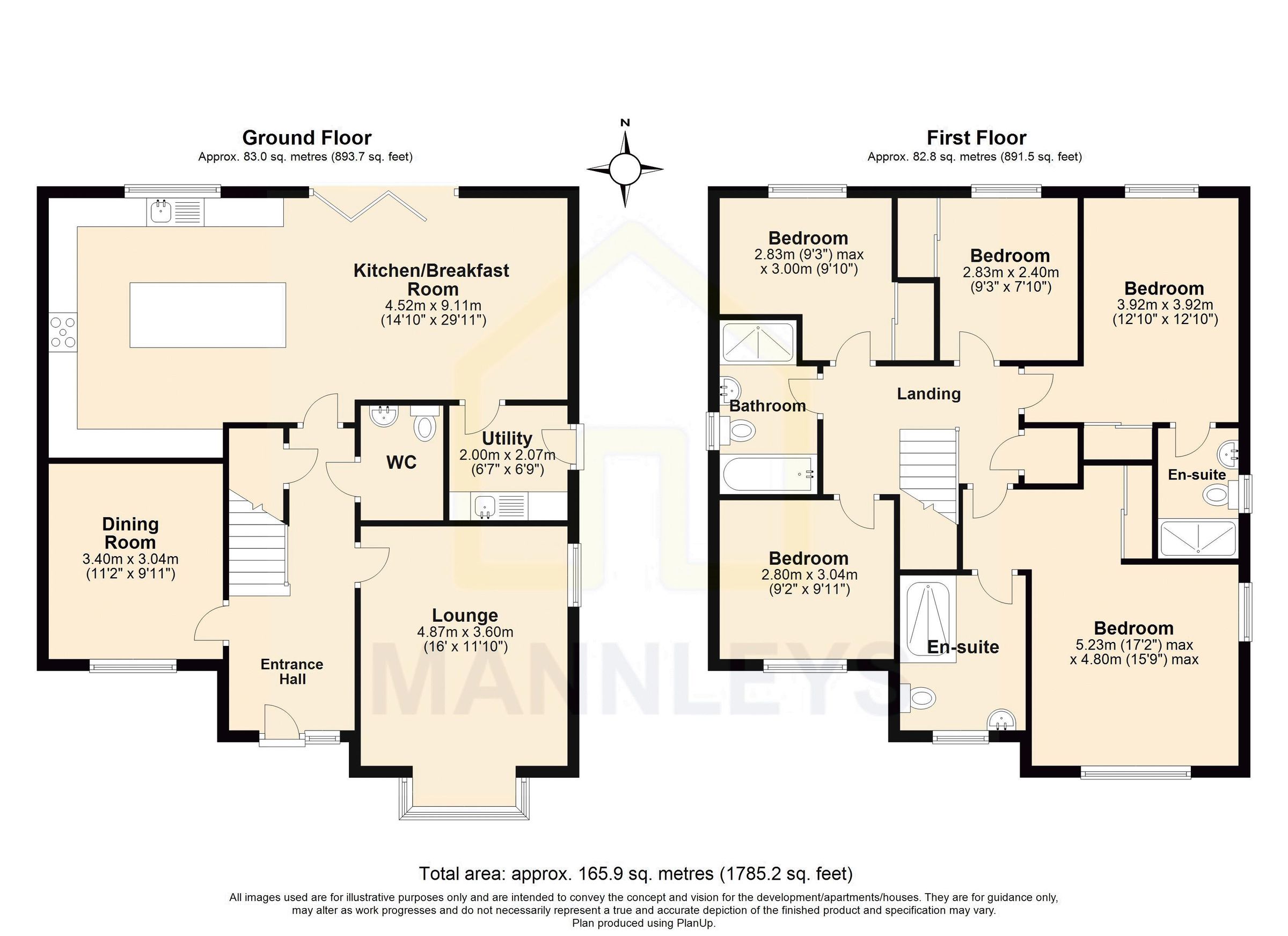 5 bed detached house for sale in Lewis Crescent, Wellington, Telford