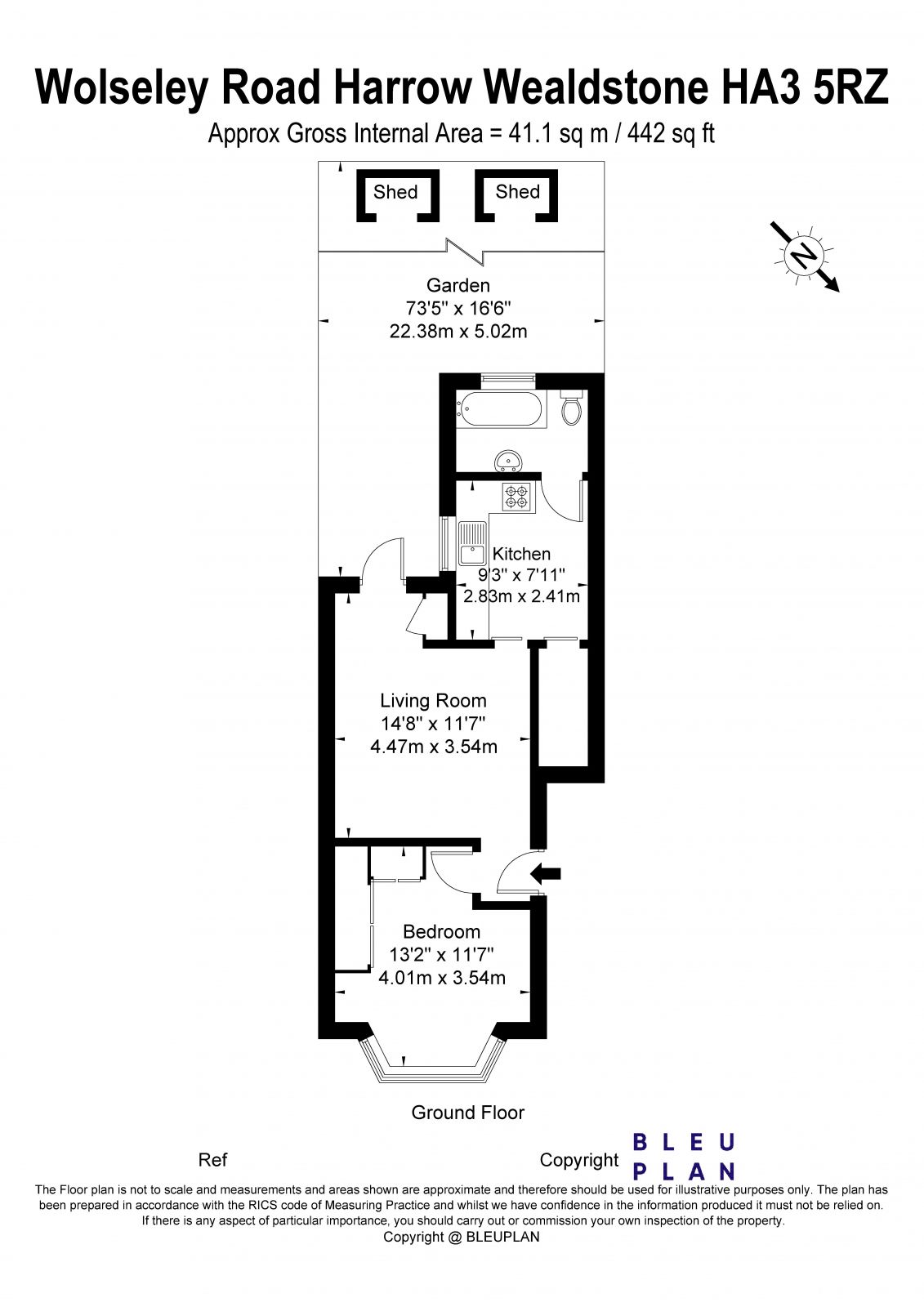 1 bed for sale in Wolseley Road, Harrow, Middlesex HA3 Zoopla