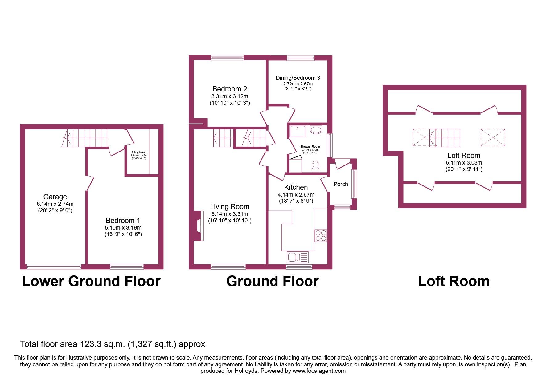 3 bed semidetached bungalow for sale in Hillside Avenue, Oakworth