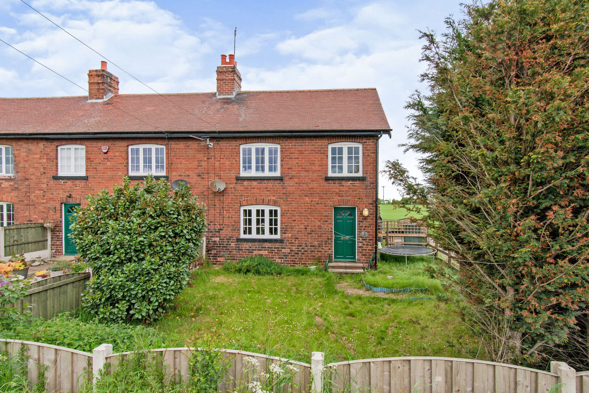 3 bed end terrace house for sale in Warren House Cottages, Peckfield