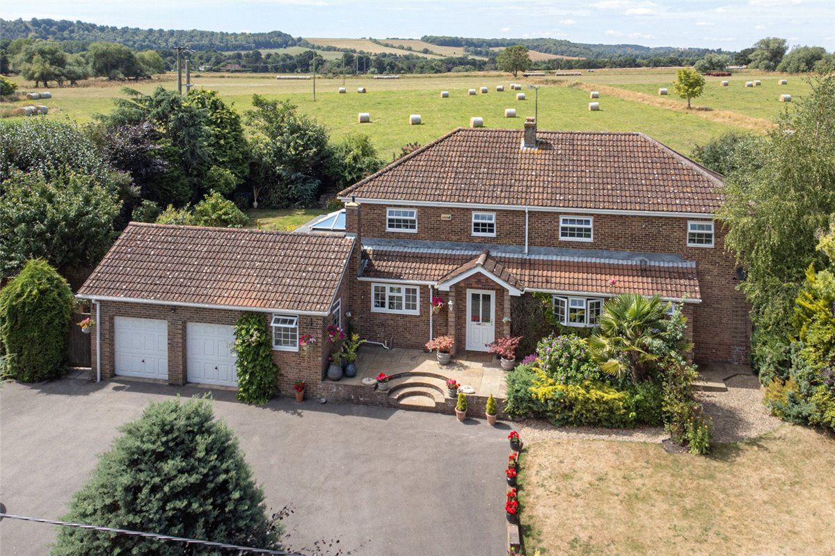 4 bed detached house for sale in High Street, Littleton Panell, Devizes