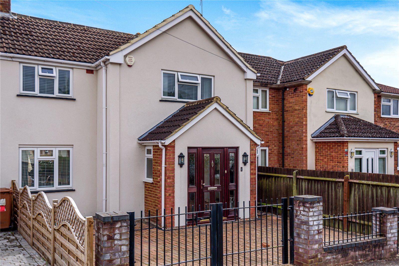 3 bed terraced house for sale in The Queens Drive, Mill End, Rickmansworth, Hertfordshire WD3