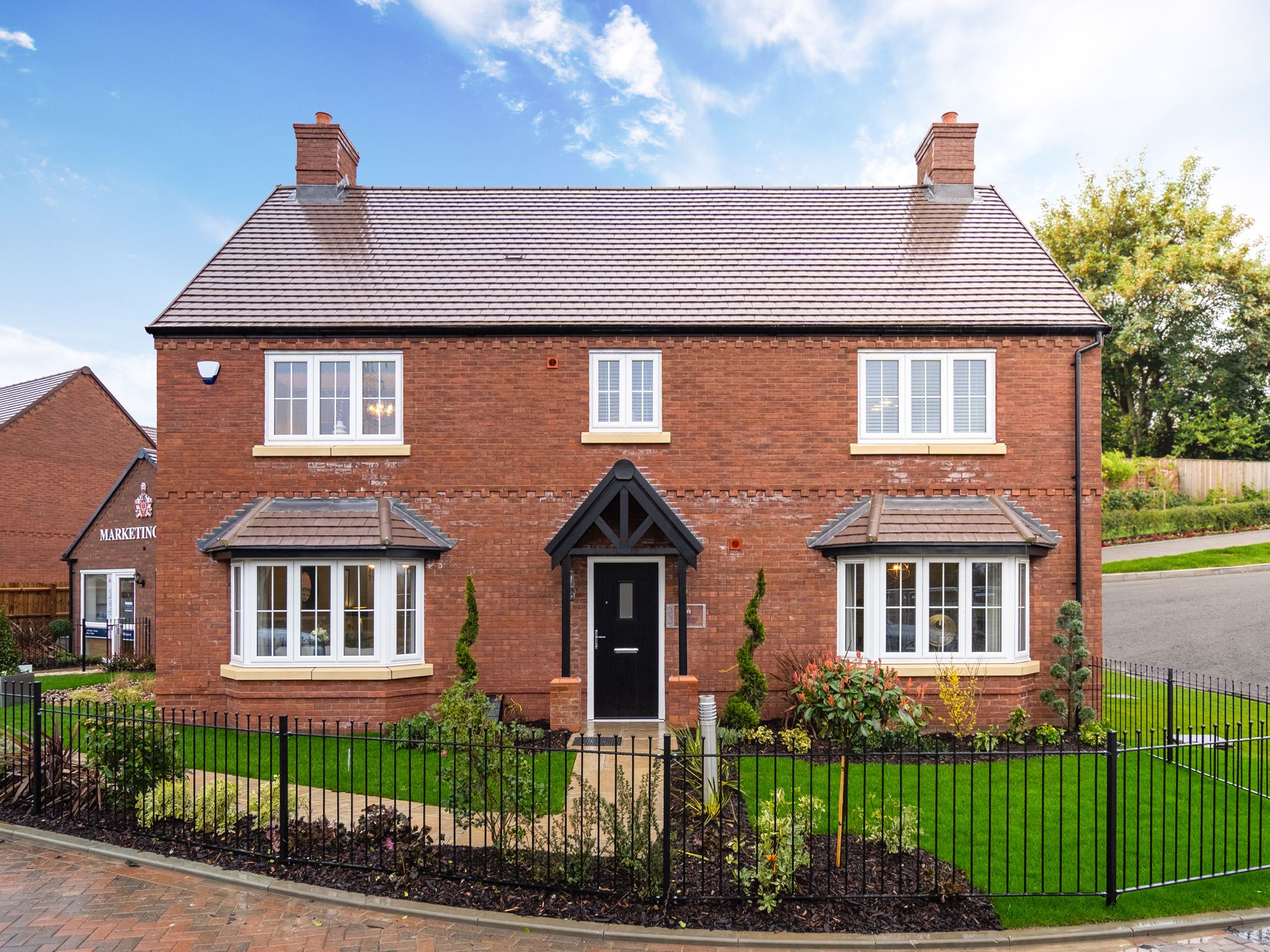 New home, 4 bed detached house for sale in "The Stamford" at Mentmore