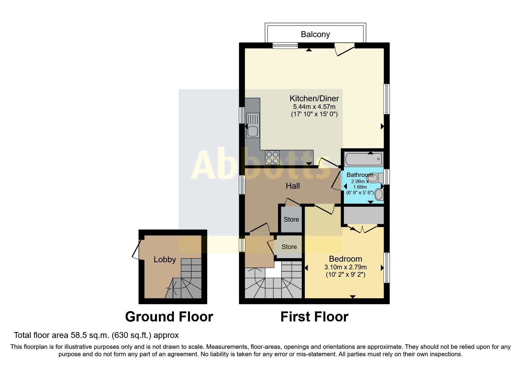 1 bed flat for sale in St. Lane, Shoebury Garrison