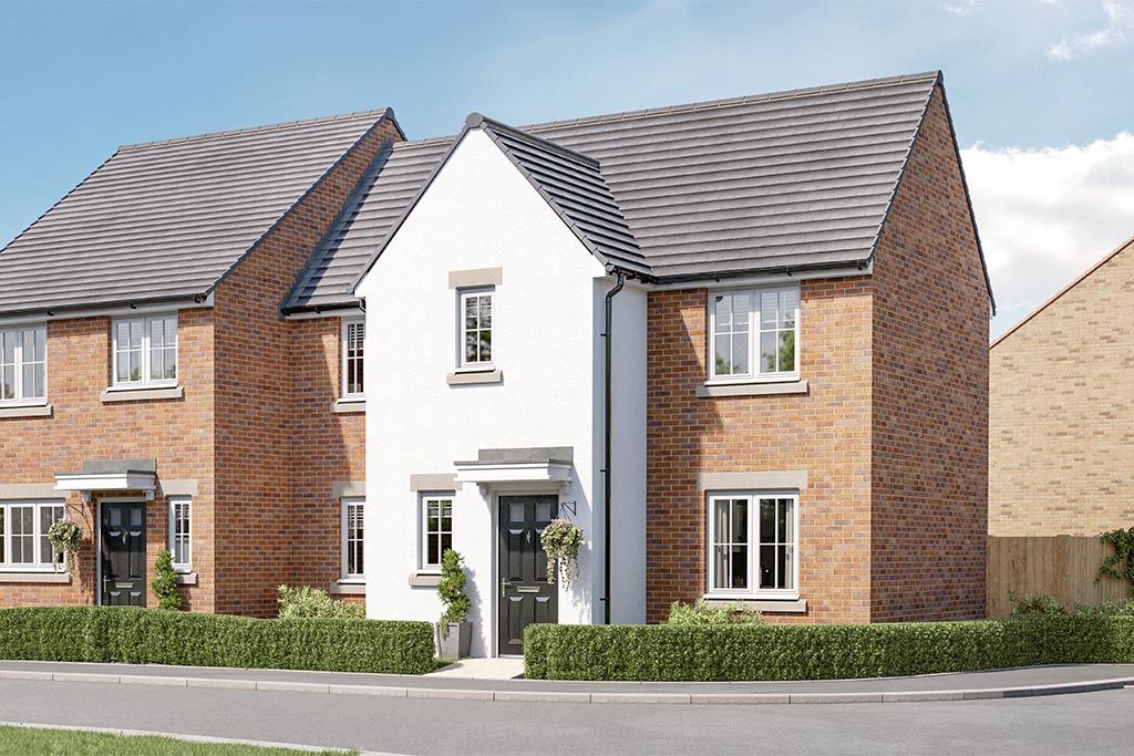 New home, 3 bed property for sale in "Warwick" at Westway, Eastfield