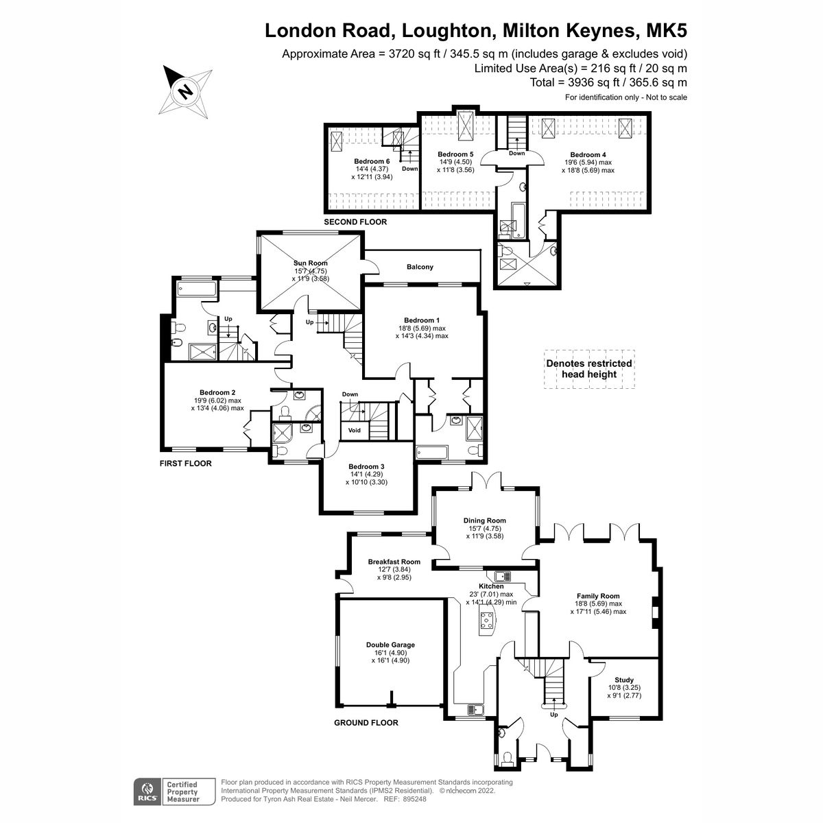 6 bed detached house for sale in London Road, Milton Keynes MK5 Zoopla