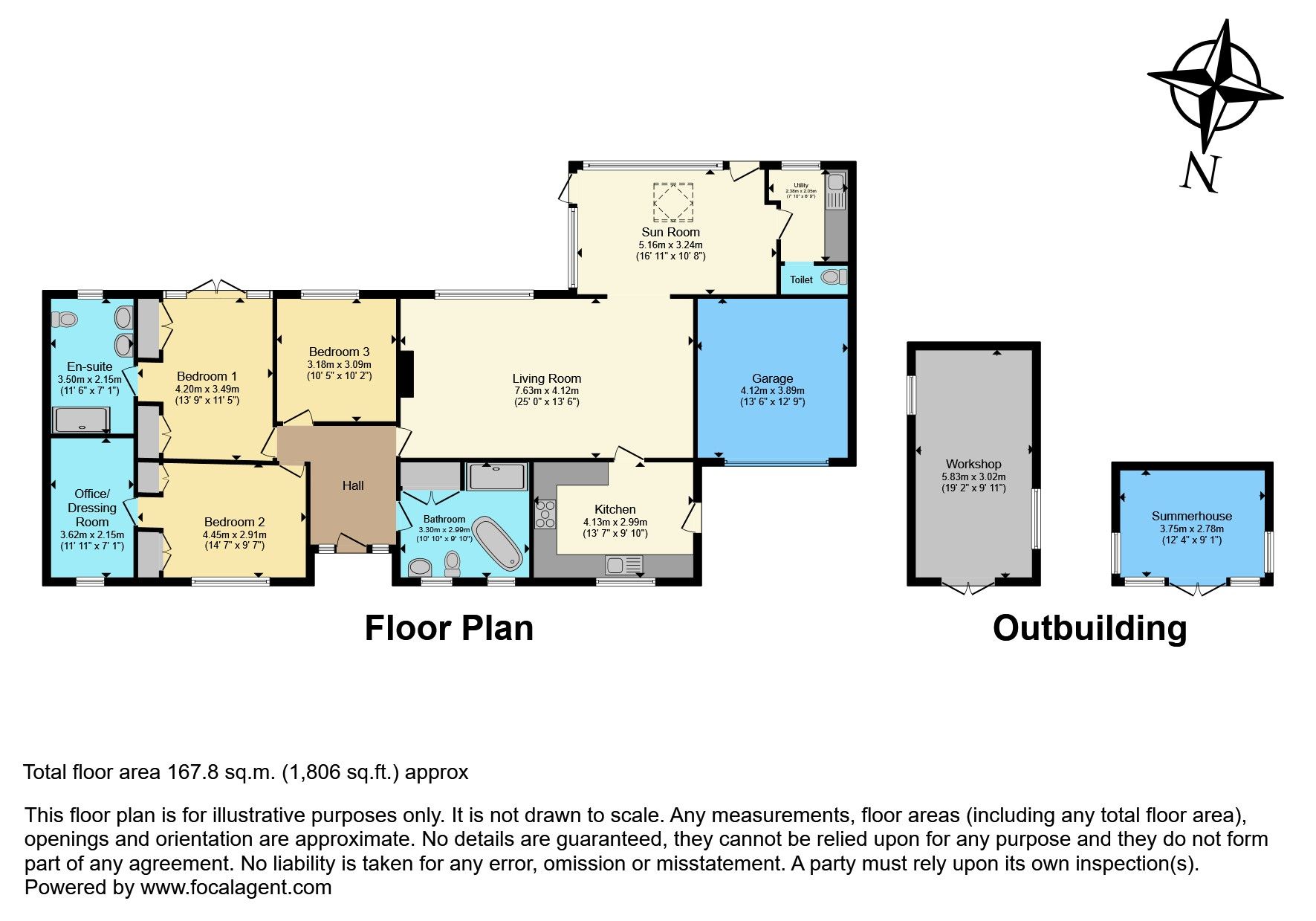 3 bed detached bungalow for sale in Chapel Lane, Hemingby, Horncastle