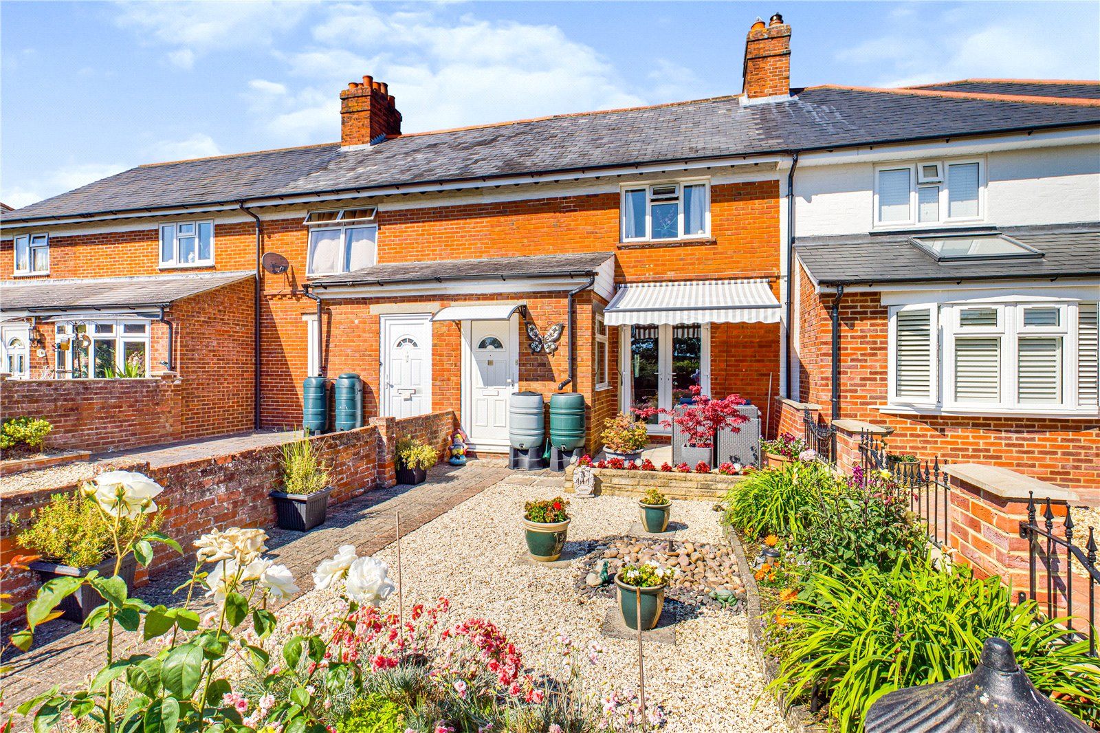 3 bed terraced house for sale in Little Aldershot, Baughurst, Tadley