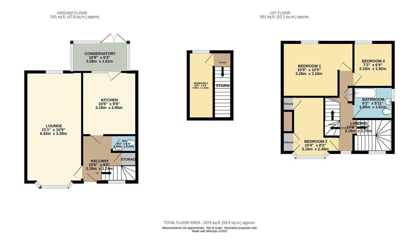 4 bed semidetached house for sale in Wareham Road, Lytchett Matravers