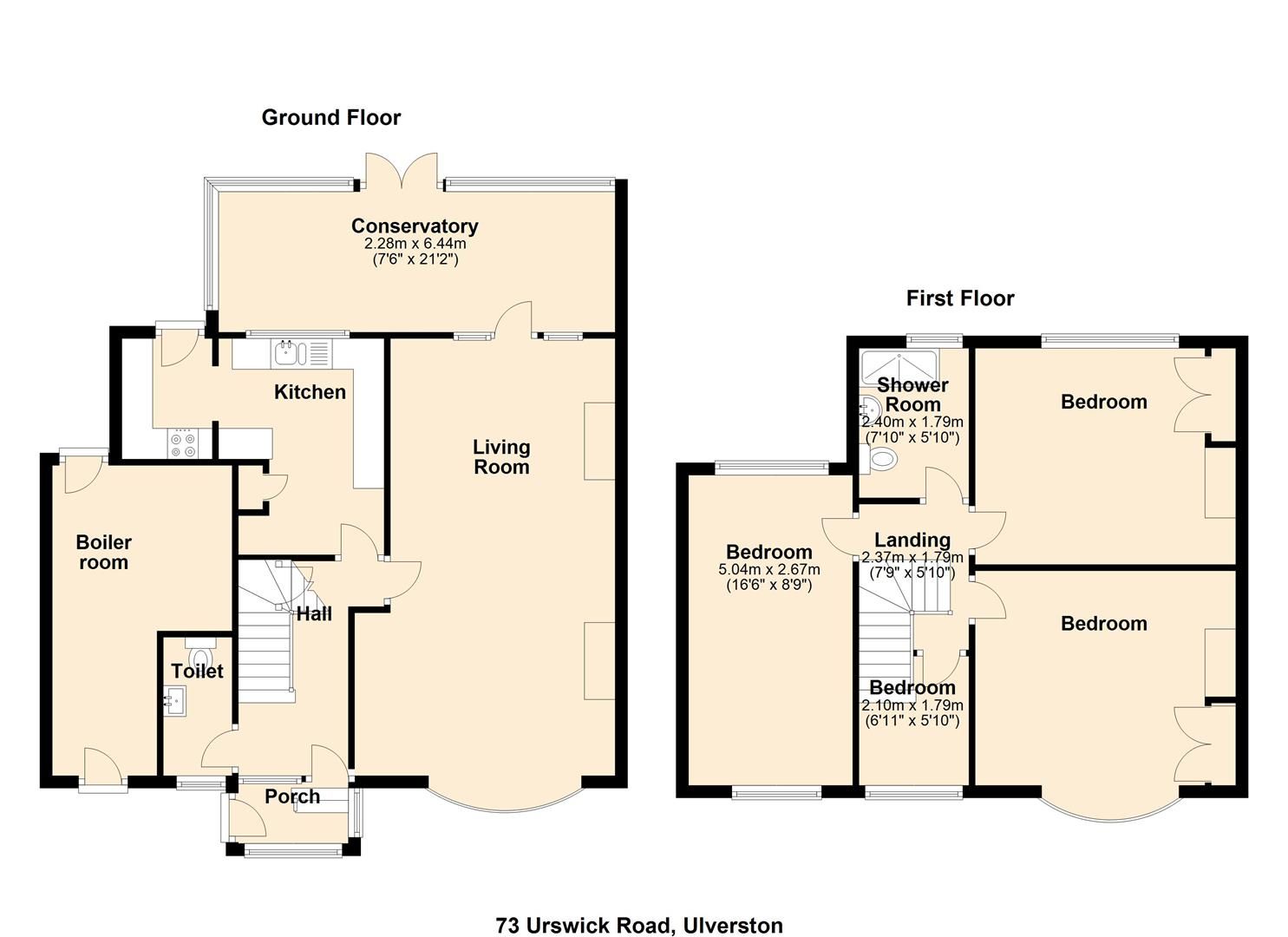 4 bed semidetached house for sale in Urswick Road, Ulverston LA12 Zoopla