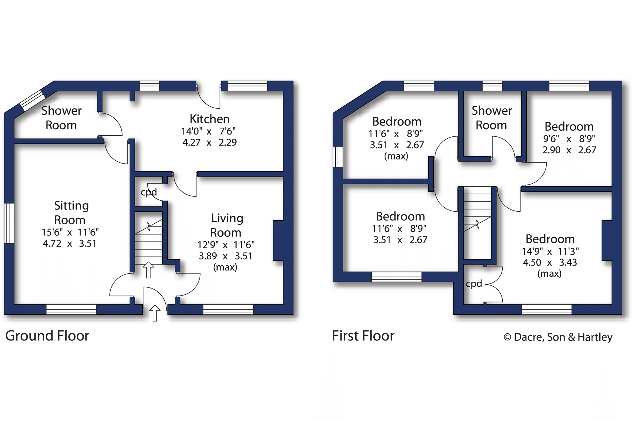 4 bed semidetached house for sale in Broughton Road, Skipton, North