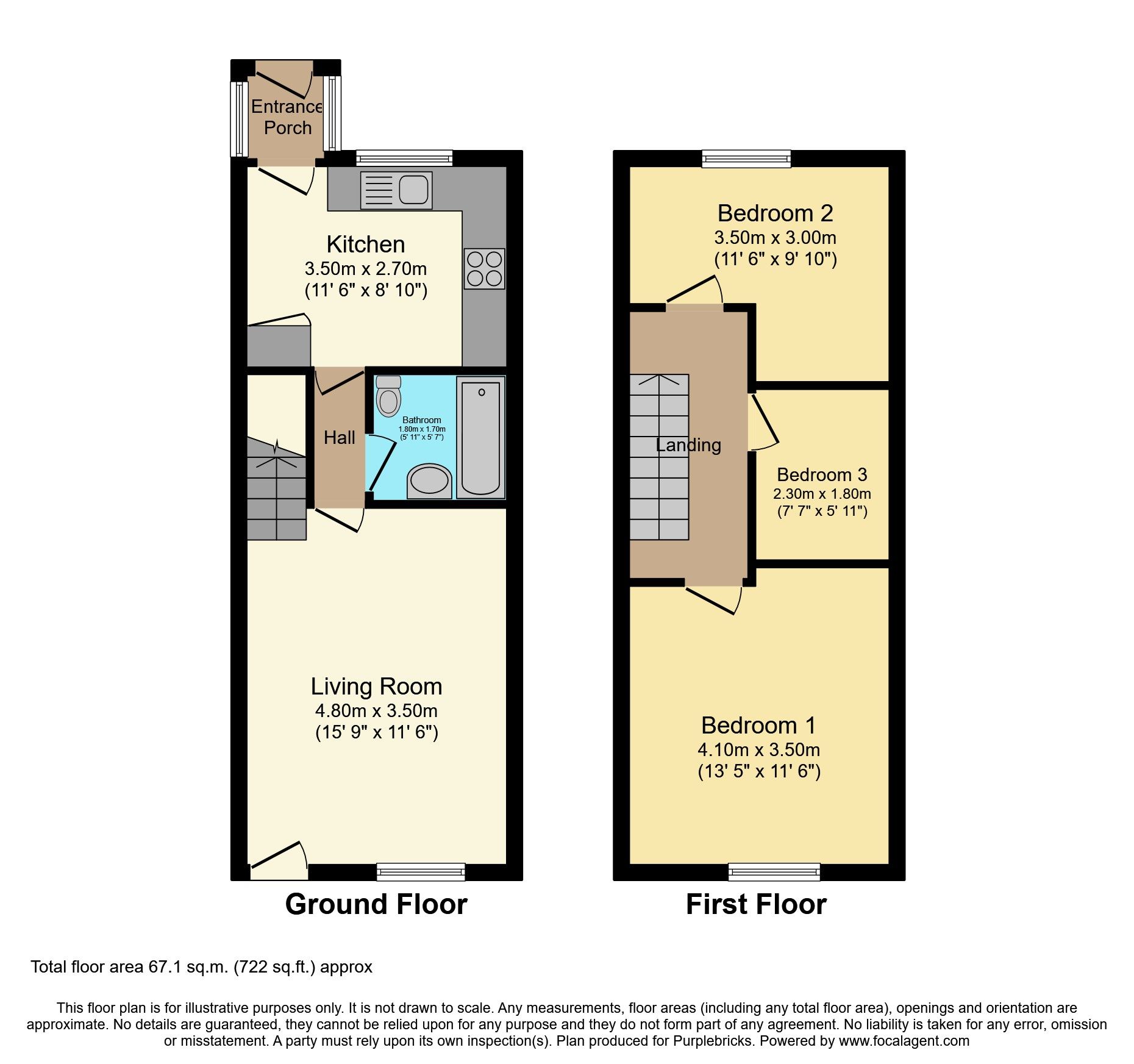 3 bed terraced house for sale in Trenarren View, St. Austell PL25 Zoopla