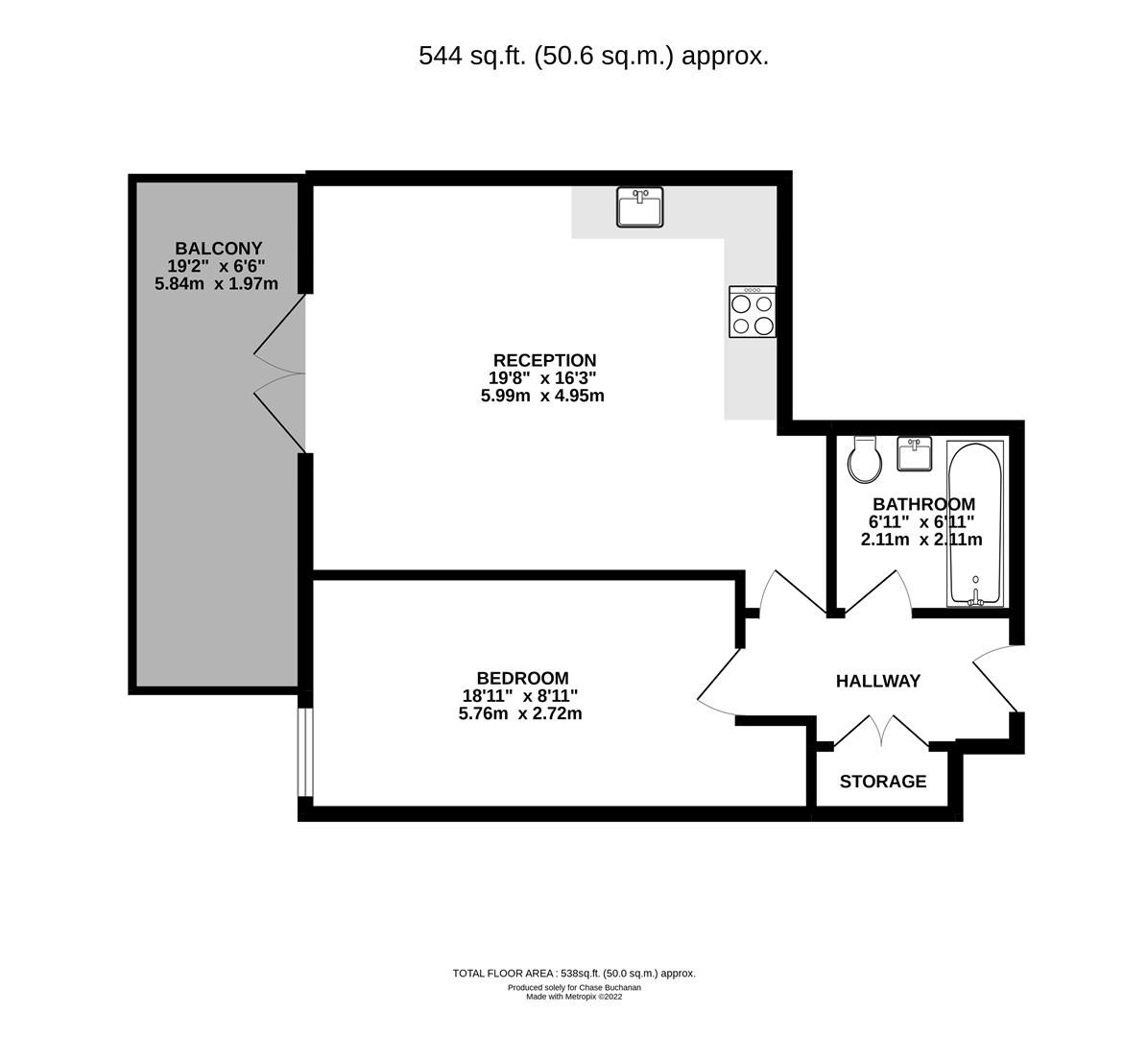 1 bed flat to rent in High Street, Hampton Hill, Hampton TW12 Zoopla