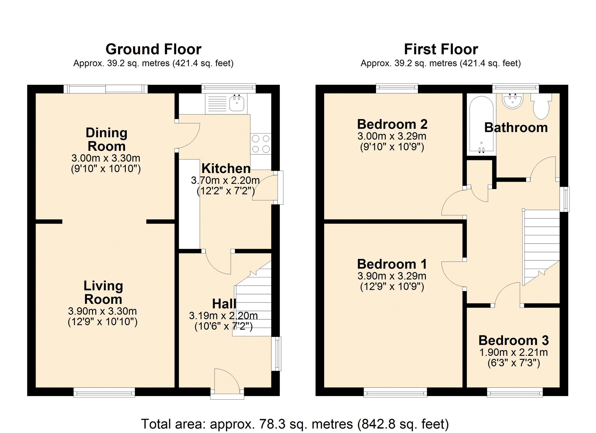 3 bed semidetached house for sale in Avondale Road, Inkersall