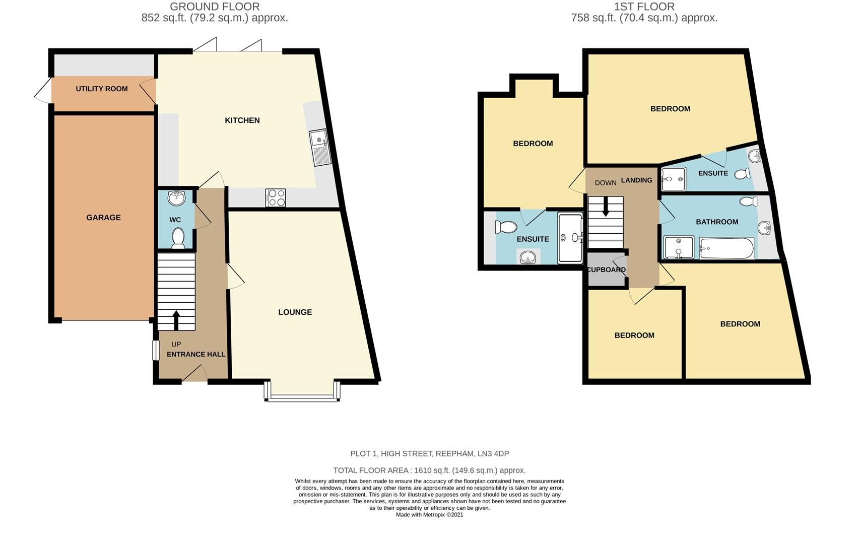 4 bed semidetached house for sale in High Street, Reepham, Lincoln LN3