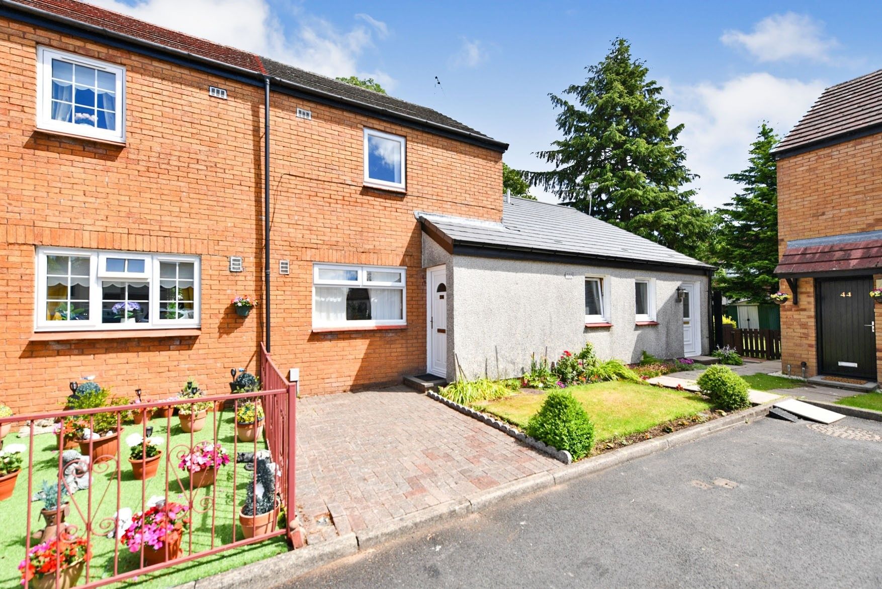 2 bed terraced house for sale in Napier Gardens, Linwood, Paisley PA3