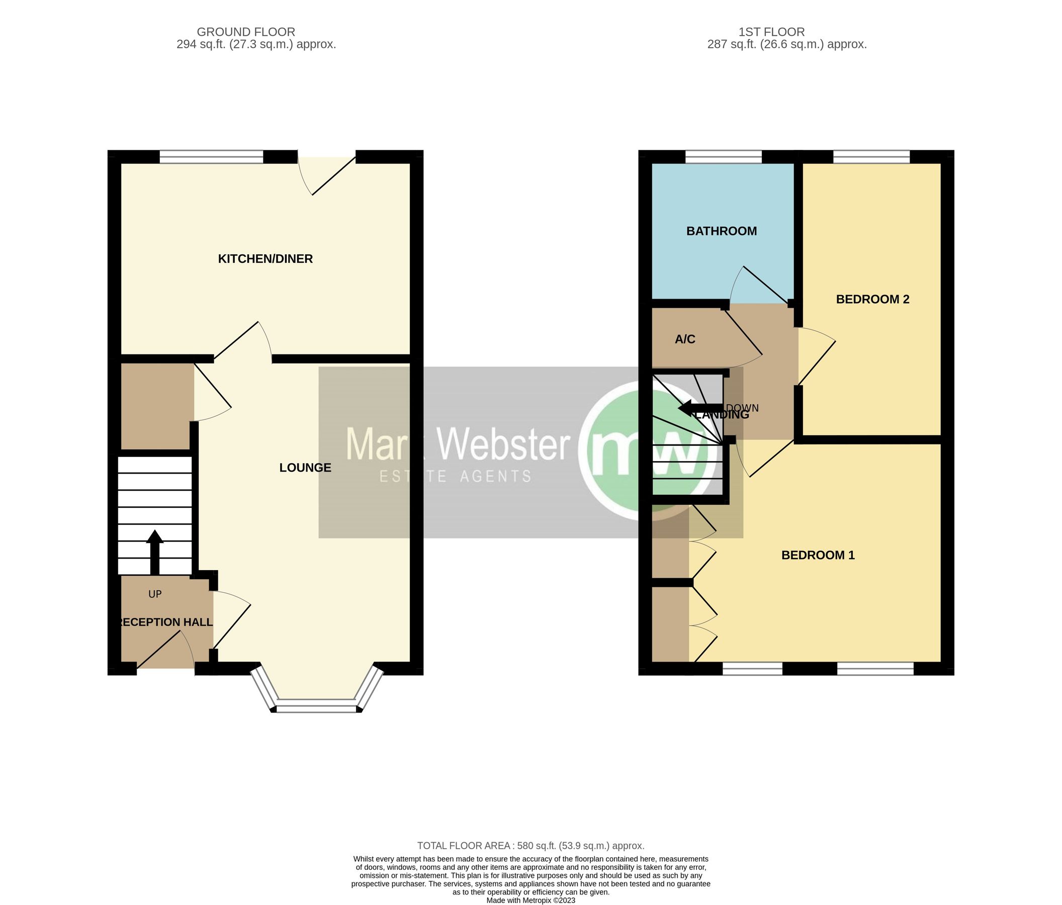 2 bed terraced house for sale in Radford Close, Atherstone CV9 Zoopla