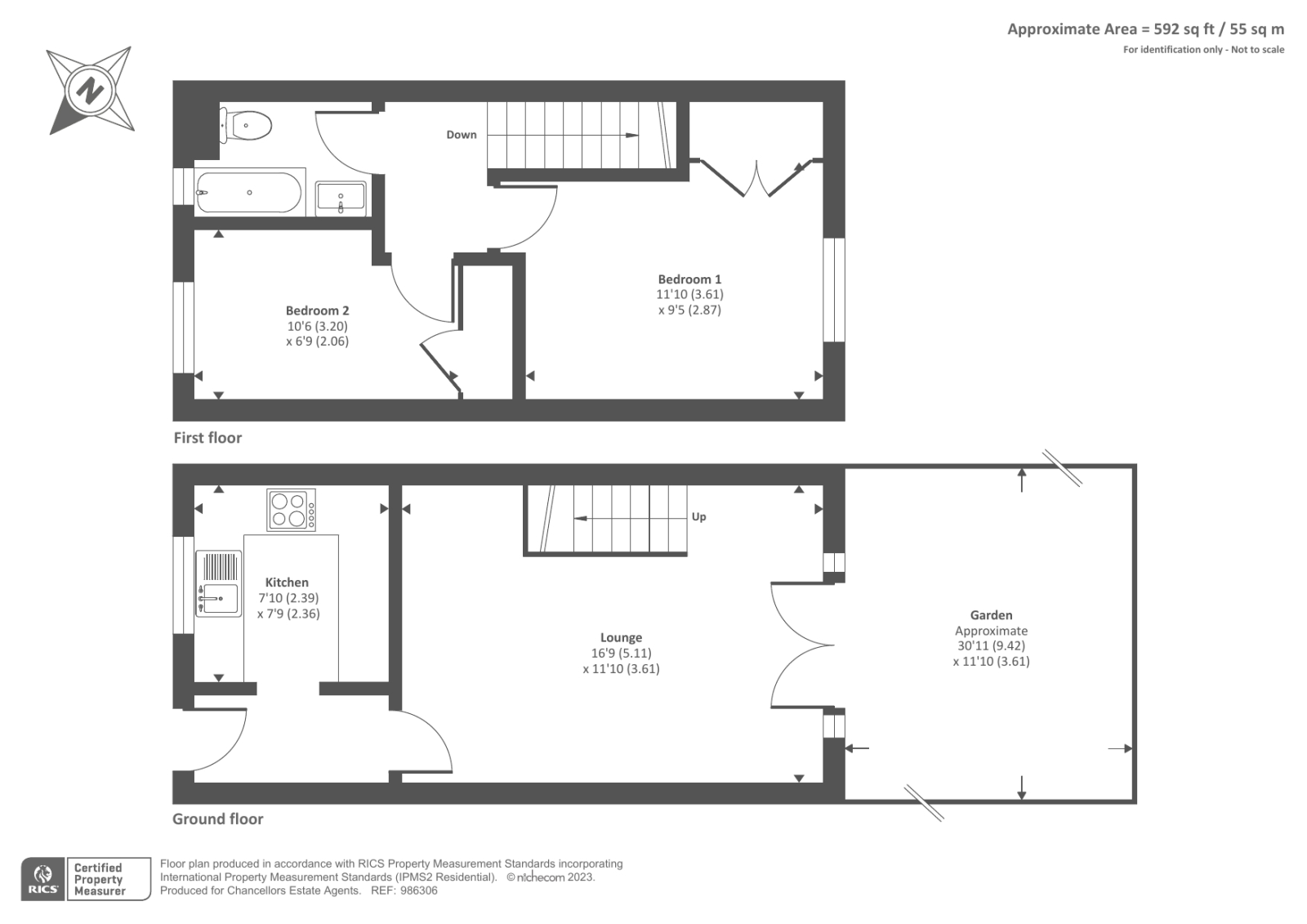 2 bed terraced house to rent in Barrington Close, Witney OX28 Zoopla