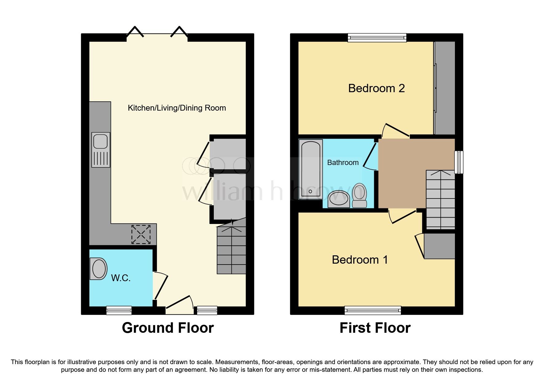 2 bed semidetached house for sale in School Lane, Wheatley Hills