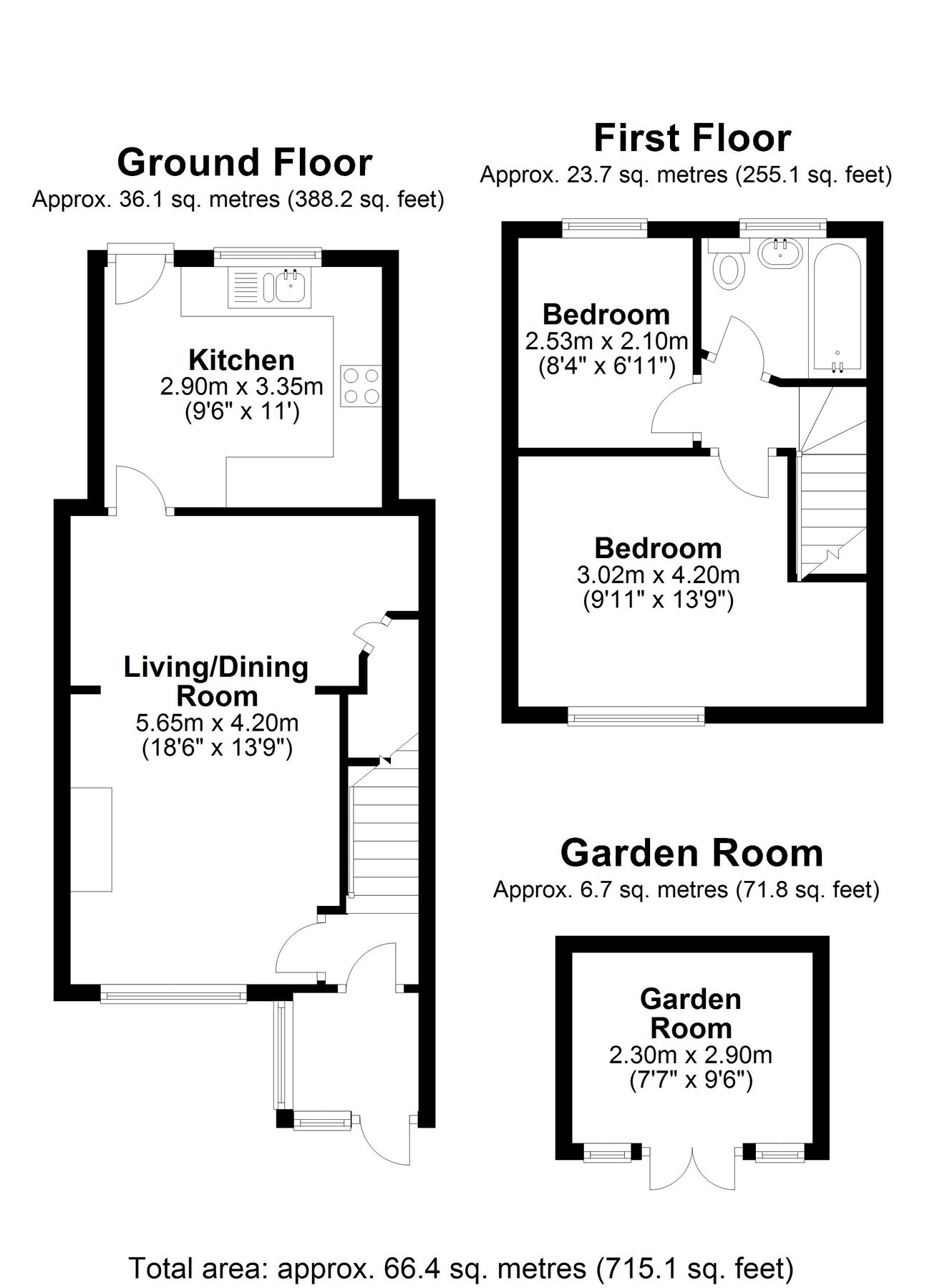 2 bed terraced house for sale in First Avenue, West Molesey KT8 Zoopla