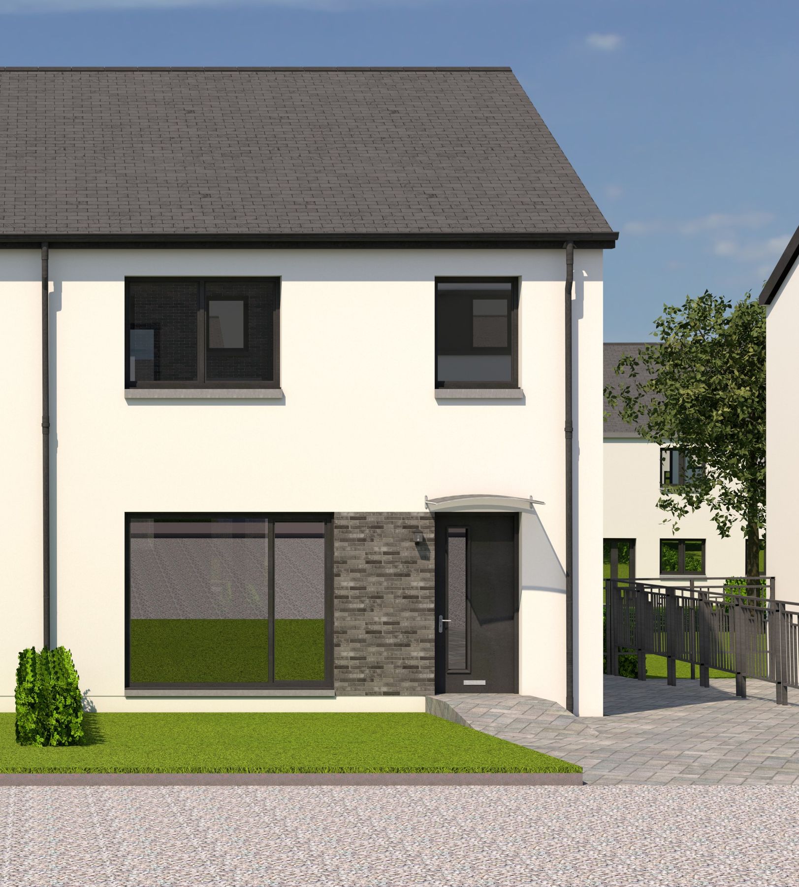 New home, 3 bed semidetached house for sale in The Marketing Suite, Hillside, Montrose DD10