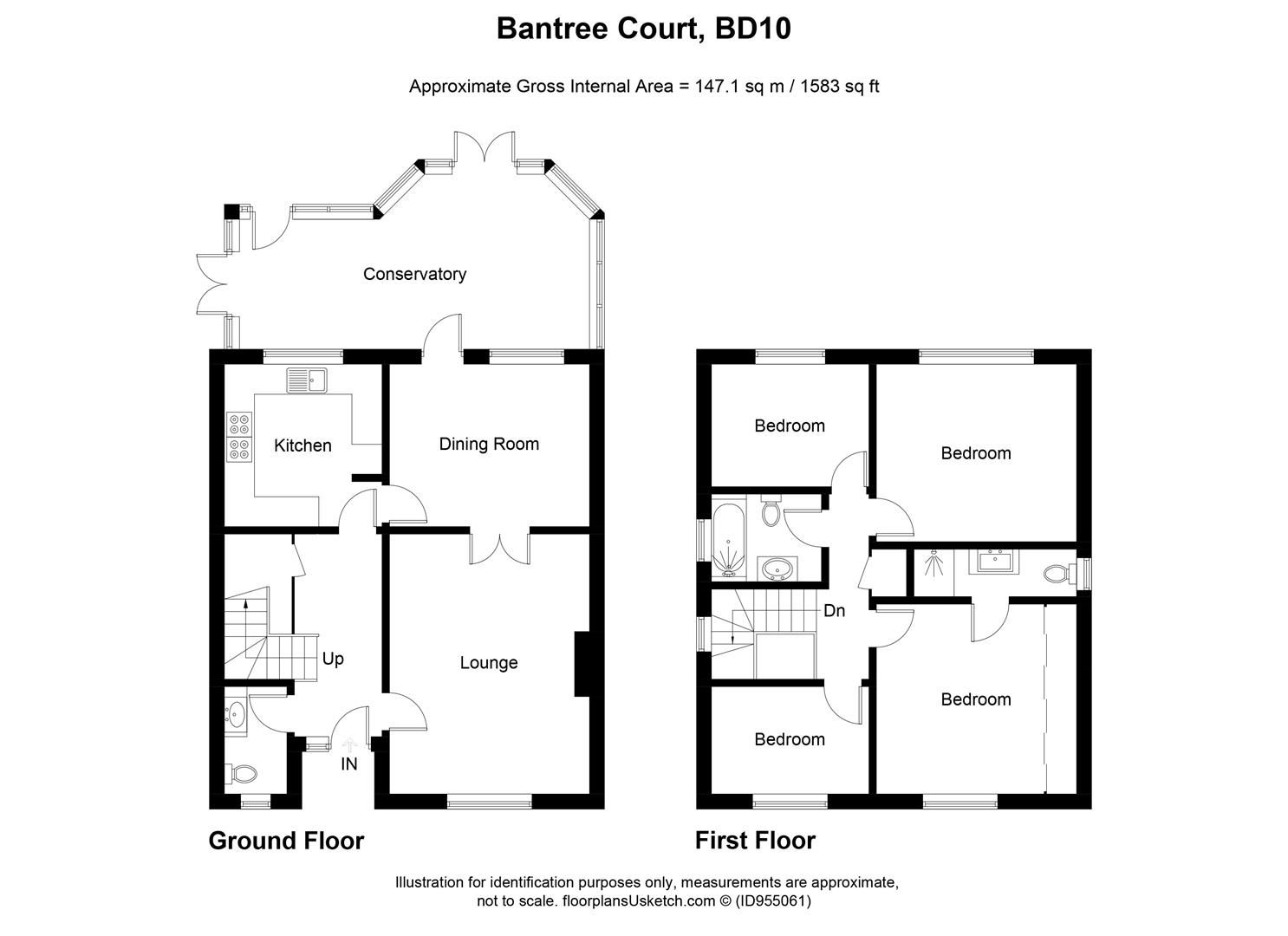 4 bed detached house for sale in Bantree Court, Thackley, Bradford BD10