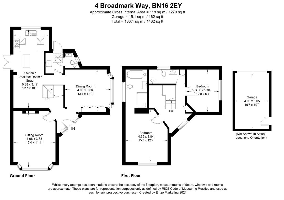 2 bed detached house for sale in Broadmark Way, Rustington