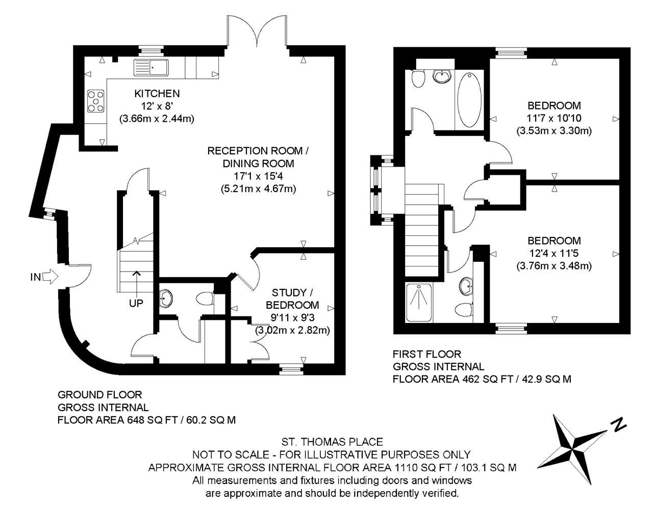 3 bed detached house for sale in The Gate House, 1A St Thomas Place