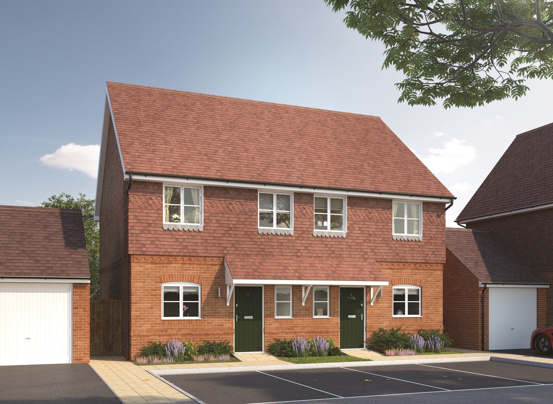 New home, 2 bed semidetached house for sale in "Langley" at Abingdon