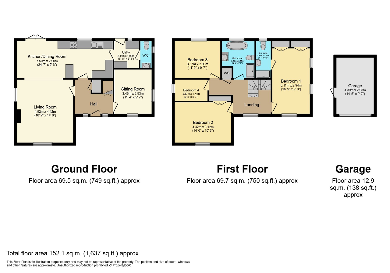 4 bed detached house for sale in March Road, Coates, Peterborough PE7