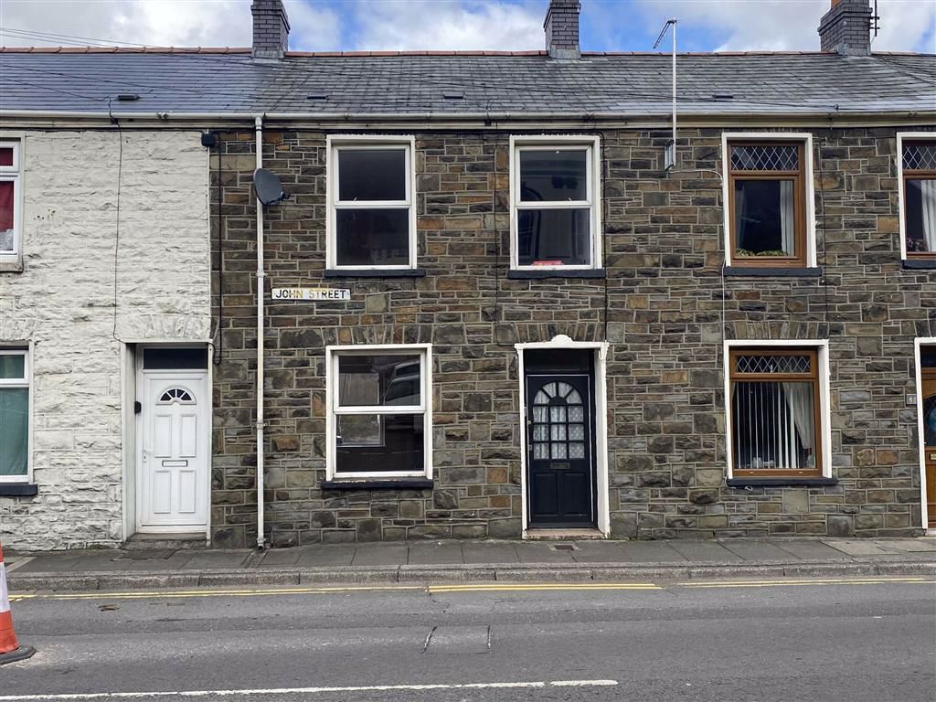 3 bed terraced house for sale in John Street, Abercwmboi, Aberdare, Mid