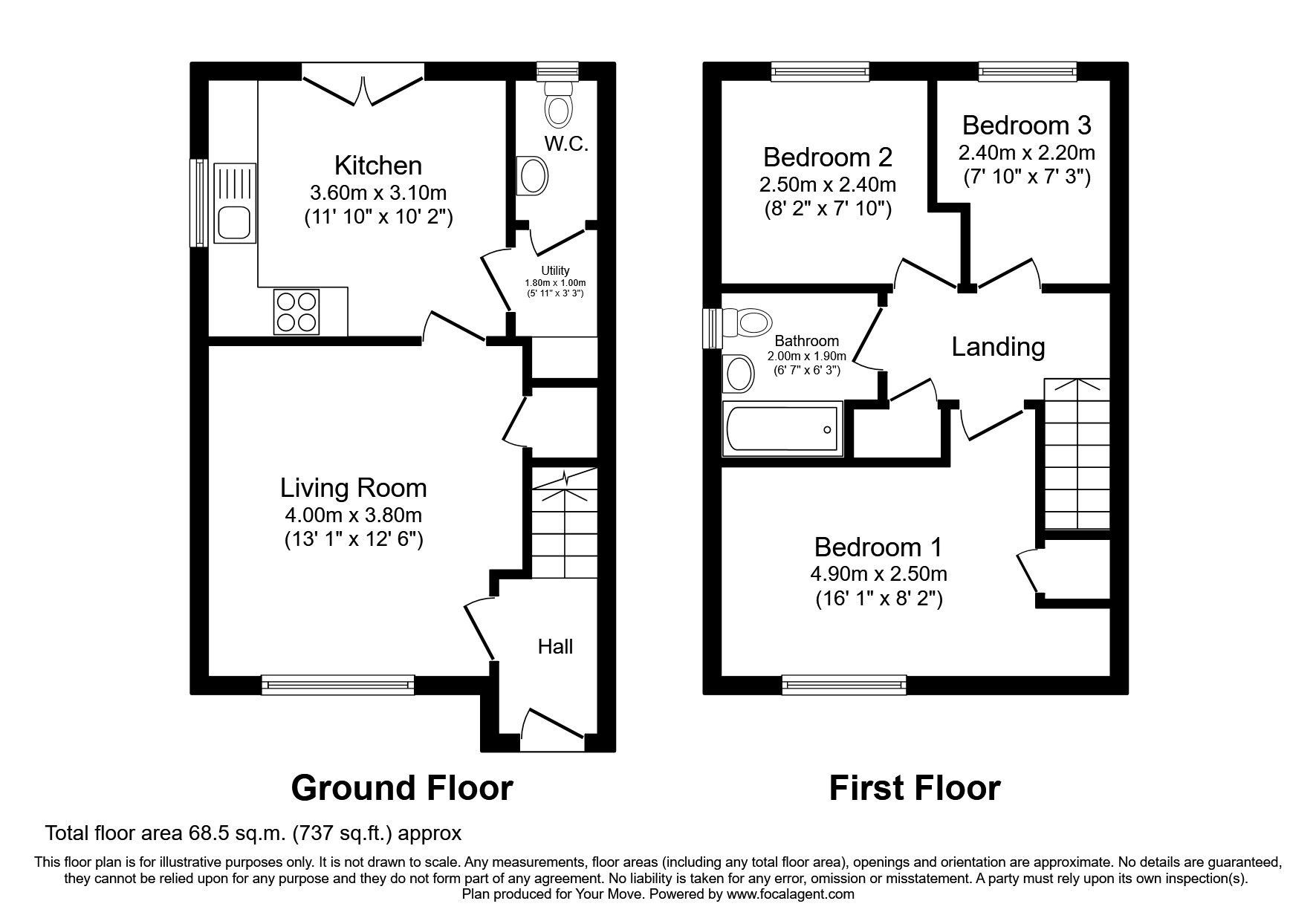 3 bed end terrace house for sale in Hilltops, Hill Of Beath