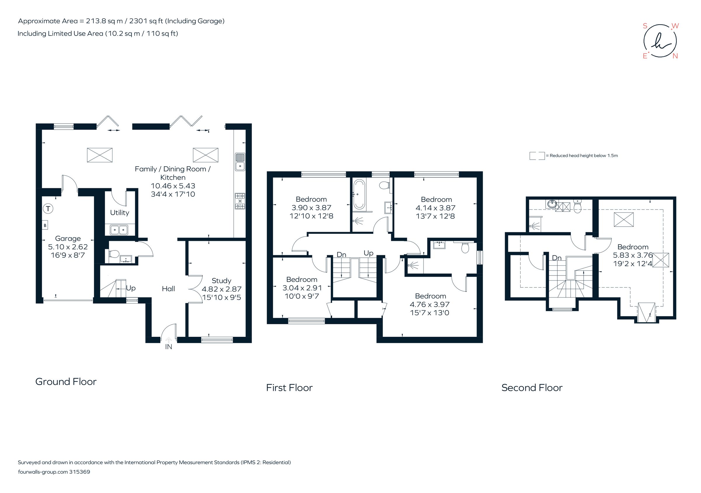 New home, 5 bed detached house for sale in Pine Hill, Epsom, Surrey