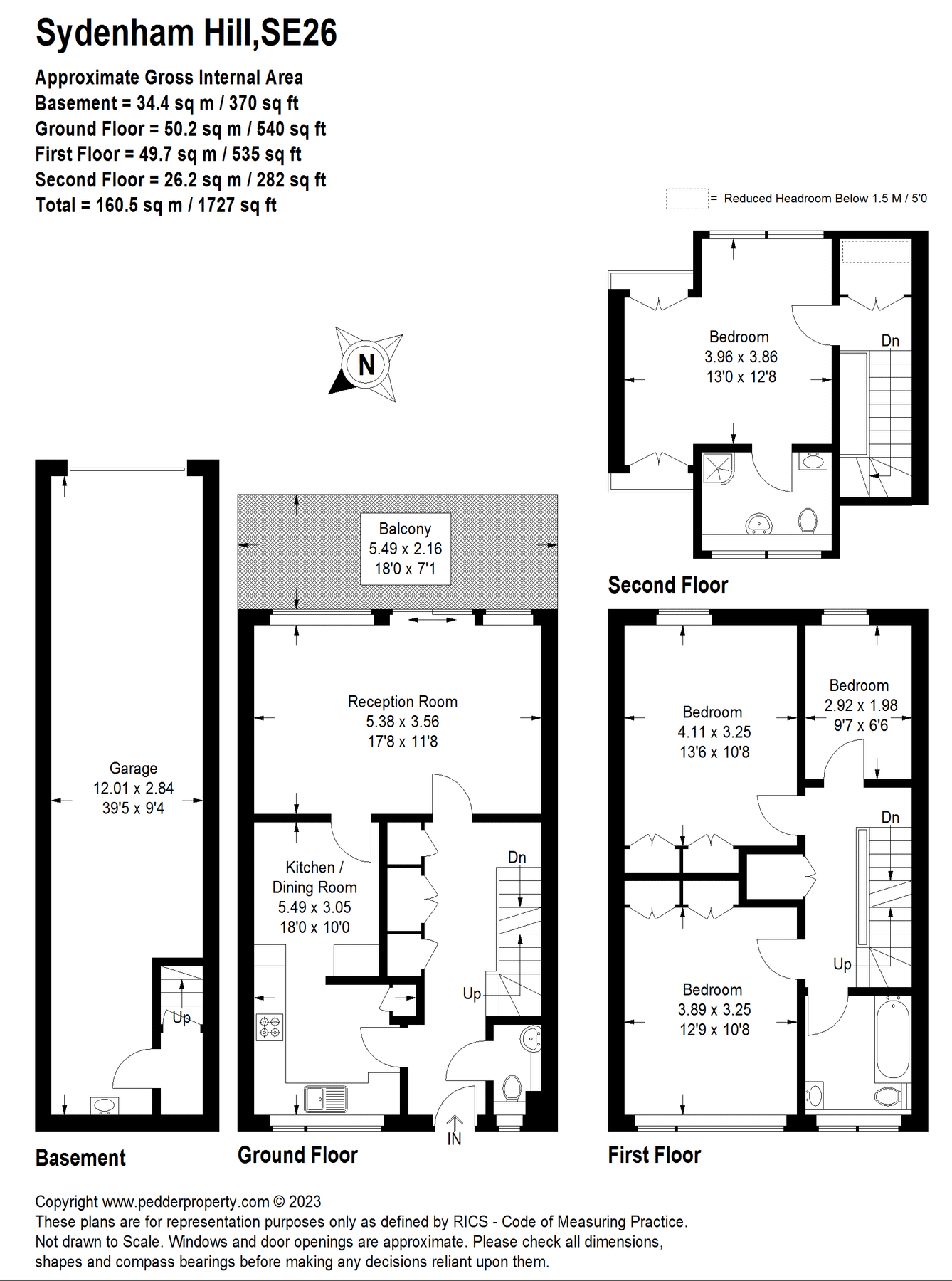 4 bed property for sale in Sydenham Hill, London SE26 Zoopla