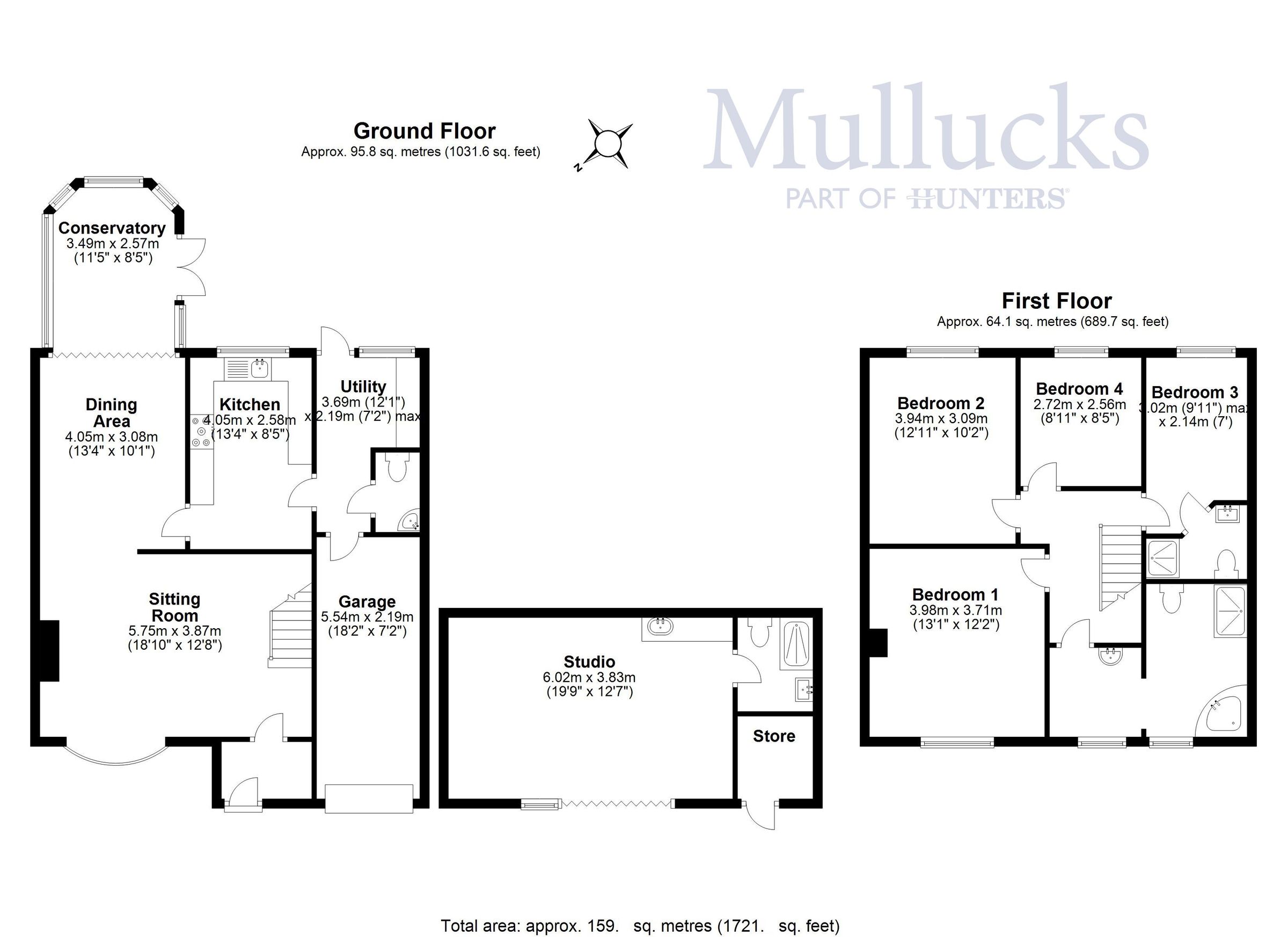 4 bed detached house for sale in Thorley Park Road, Stortford
