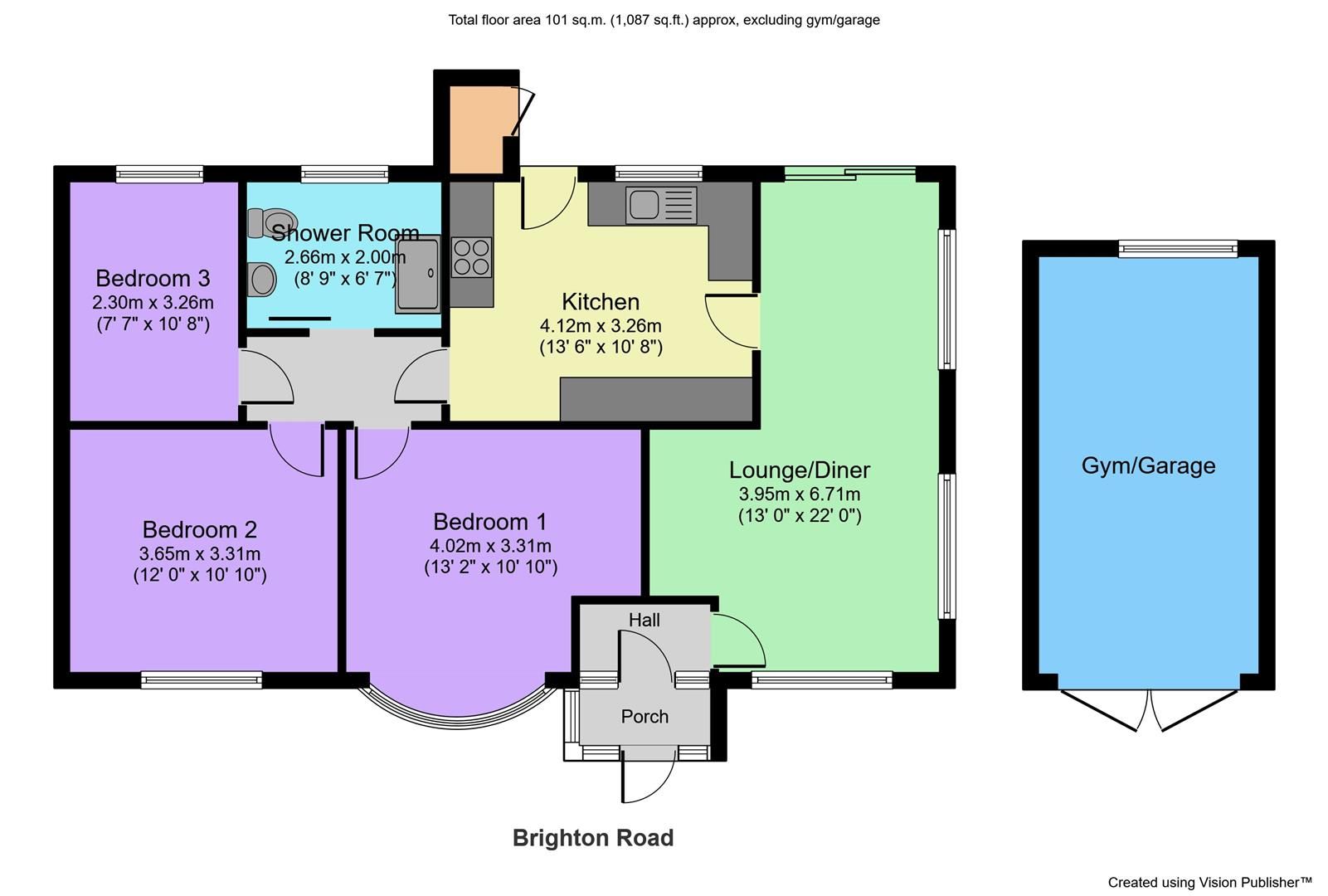 3 bed detached bungalow for sale in Brighton Road, Hooley, Coulsdon CR5