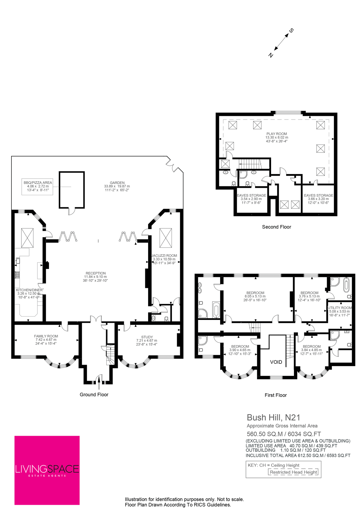 5 bed detached house for sale in St Cross, Bush Hill, Winchmore Hill