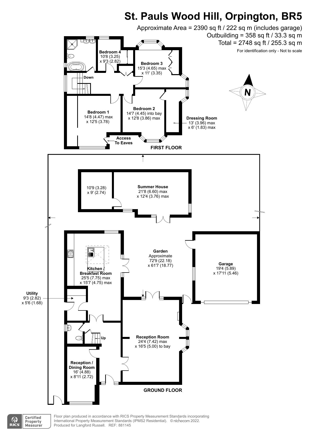 4 bed detached house for sale in St. Pauls Wood Hill, Orpington BR5
