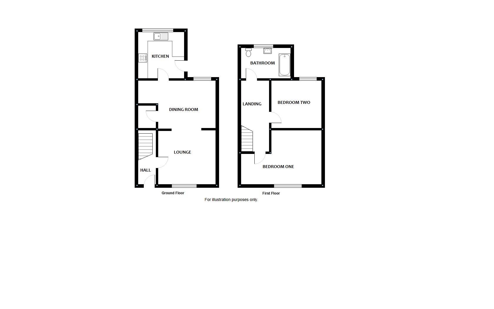 2 bed property for sale in Chester Road, Oakenholt, Flint CH6 Zoopla