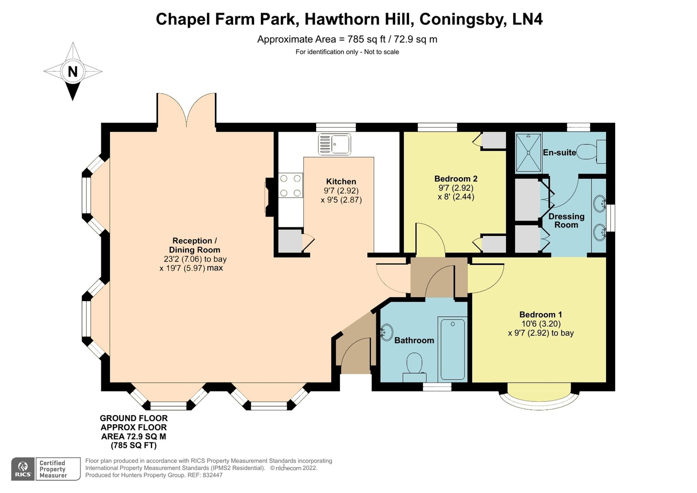 2 bed mobile/park home for sale in Chapel Farm Park, Hawthorn Hill