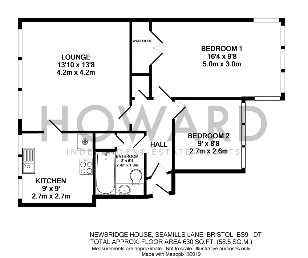 2 bed shared to rent in Newbridge House, Sea Mills Lane