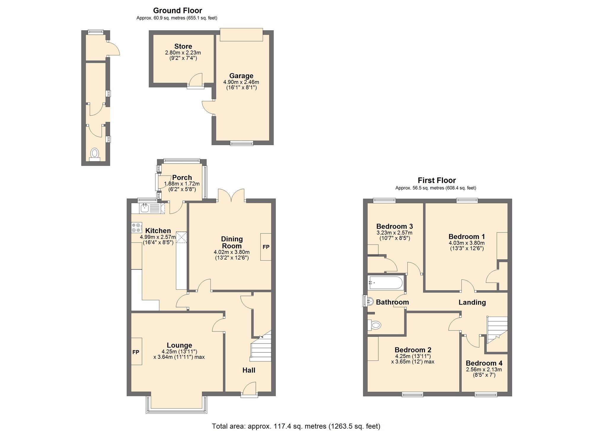 4 bed semidetached house for sale in St. Johns Road, Chesterfield S41