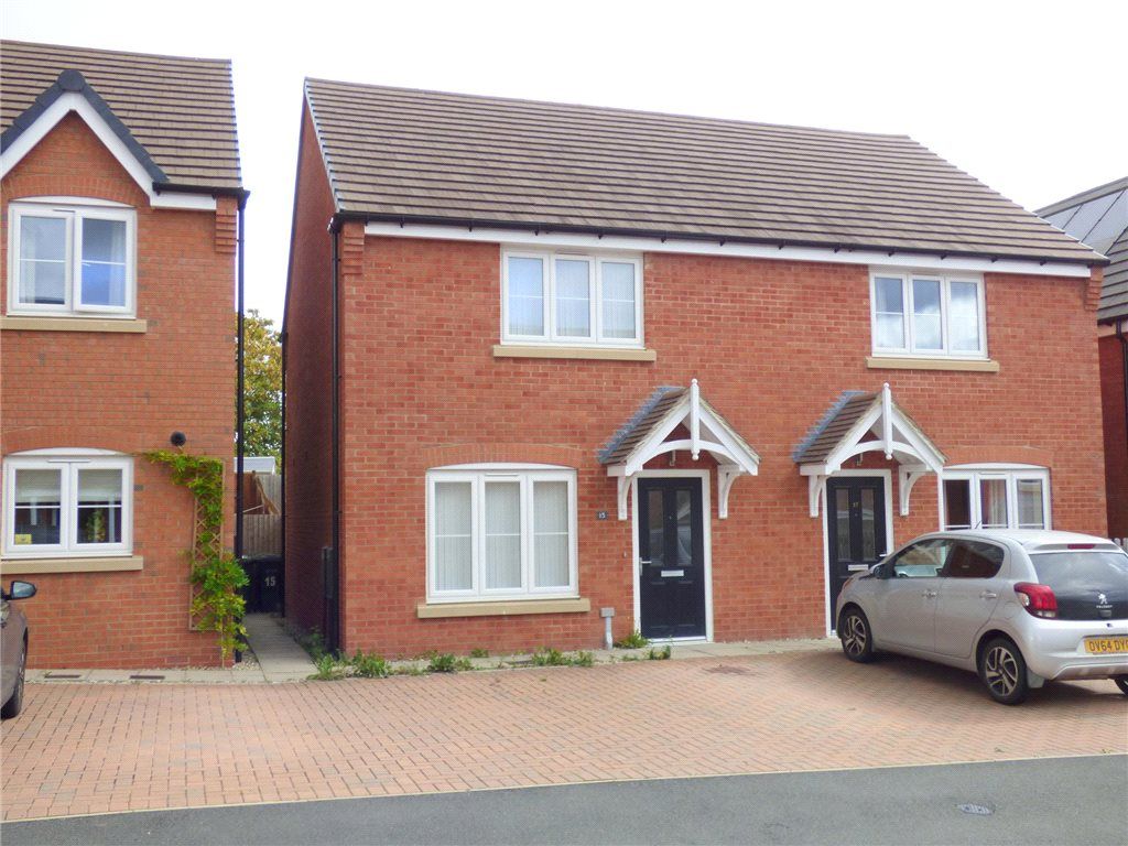 2 bed semidetached house for sale in Sladden Close, Badsey, Evesham