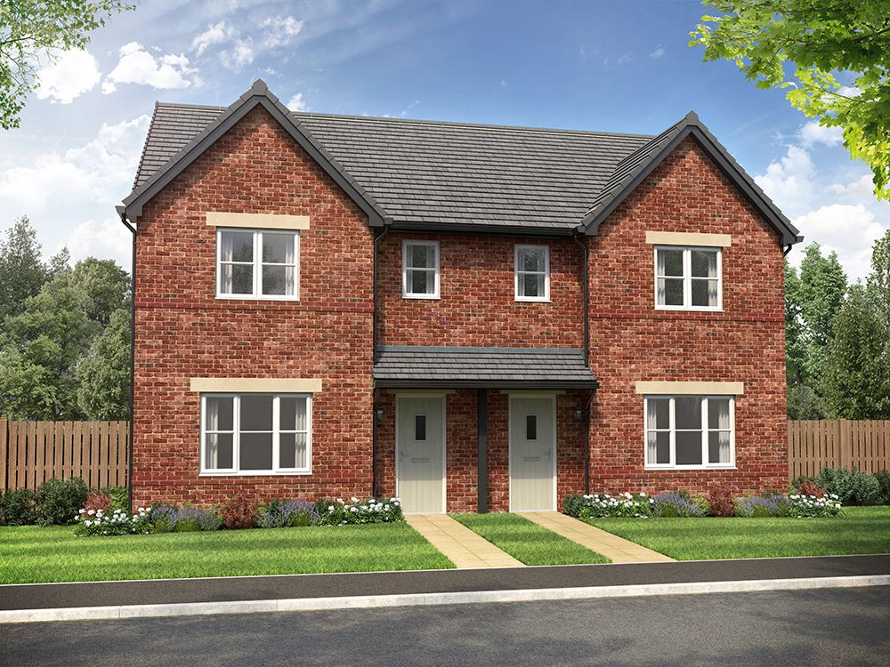 New home, 3 bed semidetached house for sale in "Tweed" at Summerpark