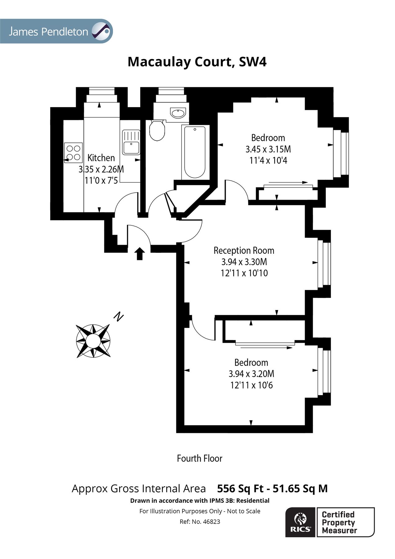 2 bed flat for sale in Macaulay Court, Clapham, London SW4 Zoopla