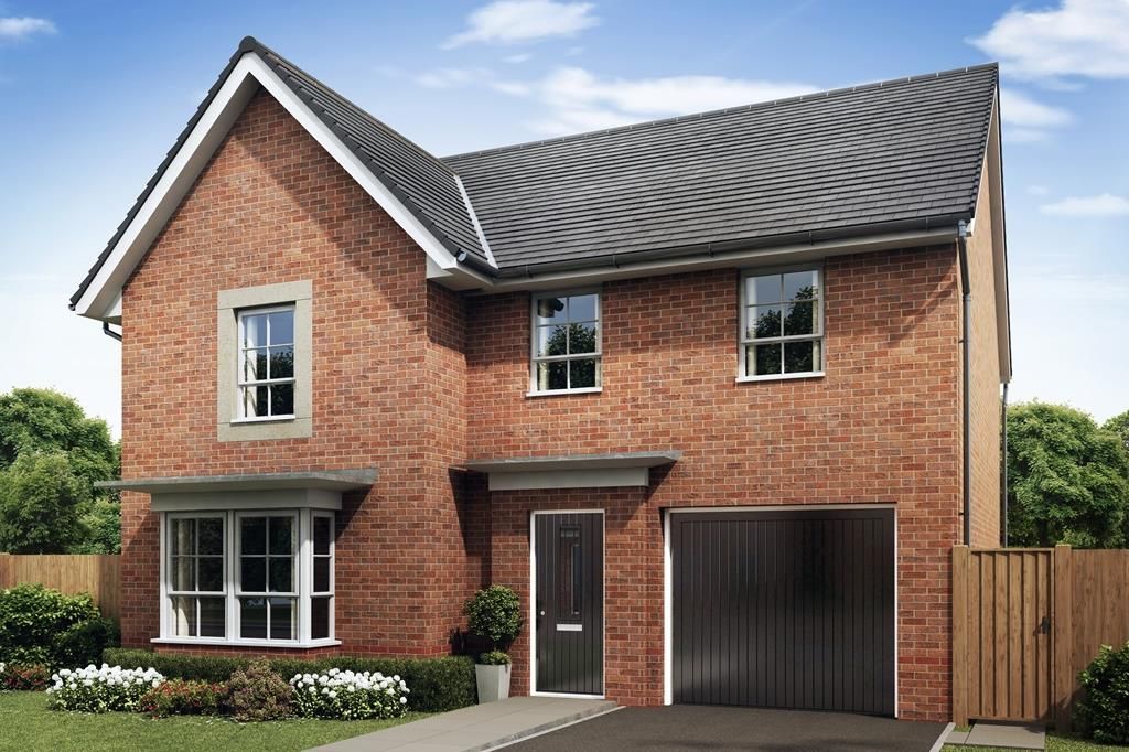 New home, 4 bed detached house for sale in "Haltwhistle" at Shipbrook Road, Rudheath, Northwich