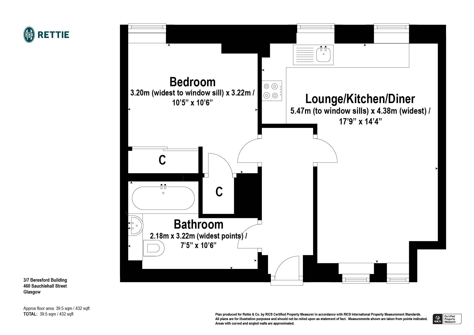 1 bed flat for sale in Sauchiehall Street, Glasgow G2 Zoopla
