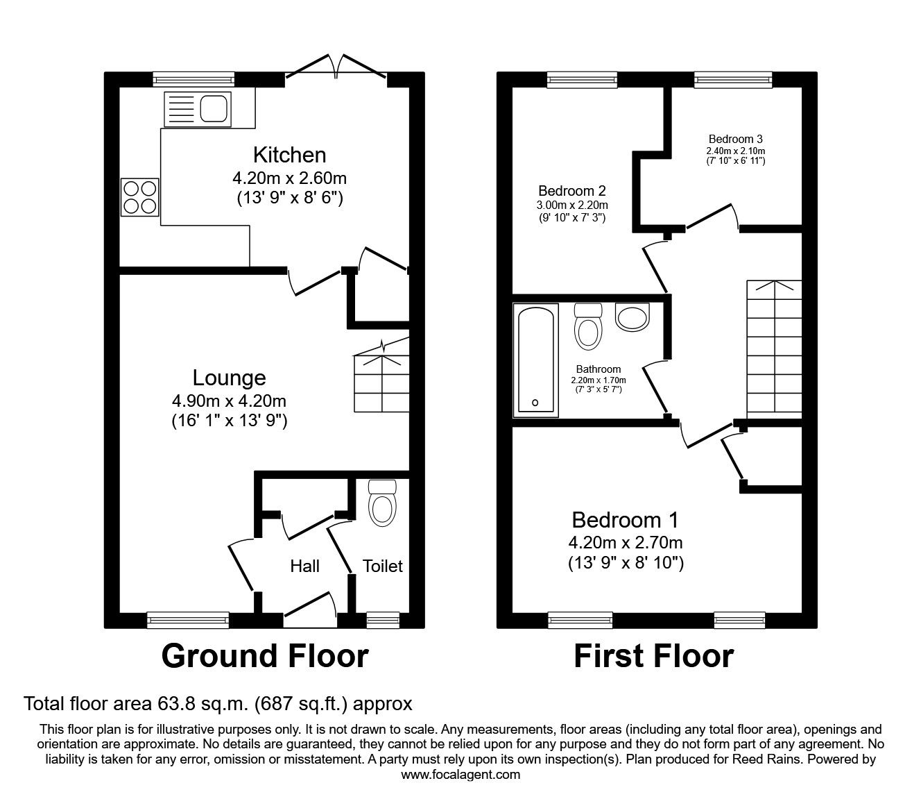 3 bed terraced house for sale in Beechwood Close, Sacriston, Durham DH7