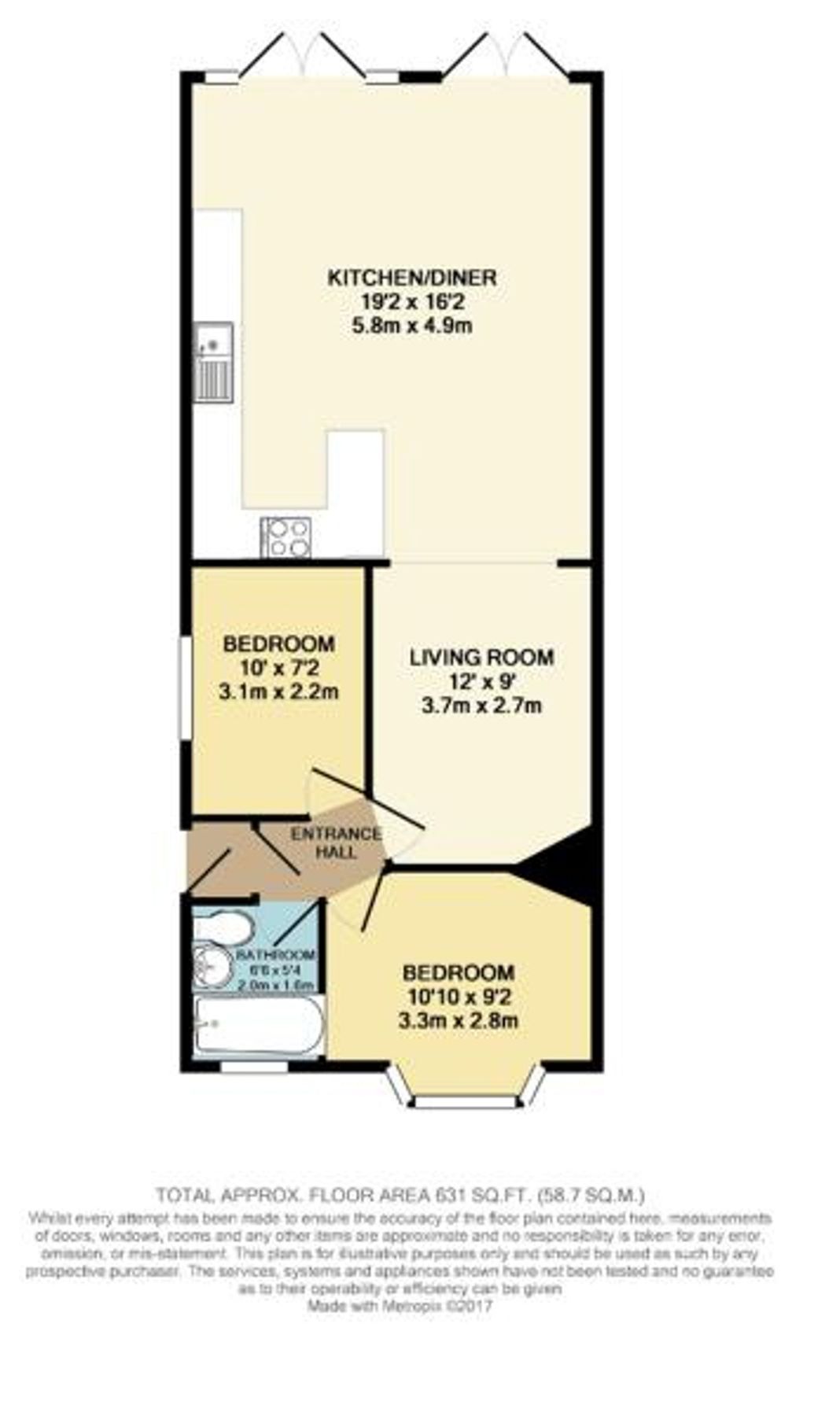 2 bed semidetached bungalow for sale in Greenhill Gardens, Herne Bay