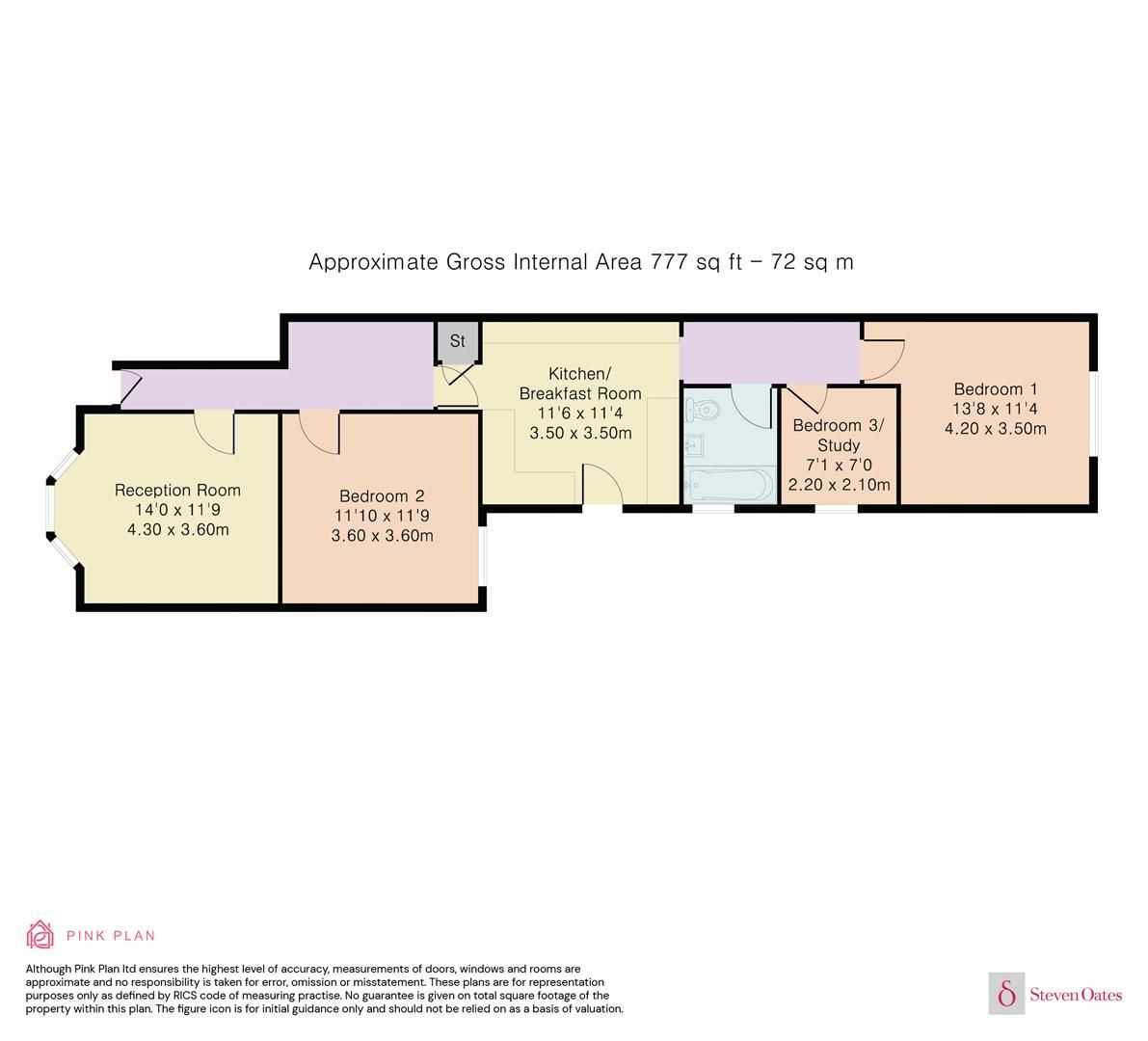 2 bed for sale in Tamworth Road, Hertford SG13 Zoopla